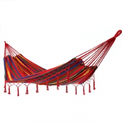 Portable Outdoor Cotton Double Hammock