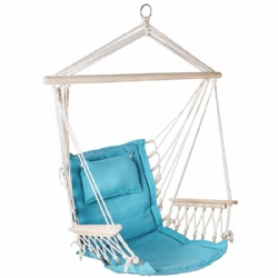 Outdoor Hanging Swing Hammock Chair with Arm